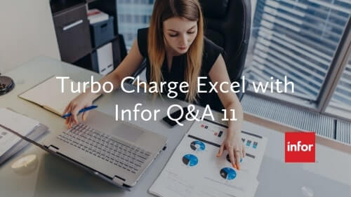 Infor Q and A Webinar