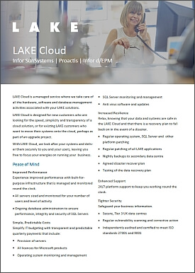 LAKE Cloud Brochure
