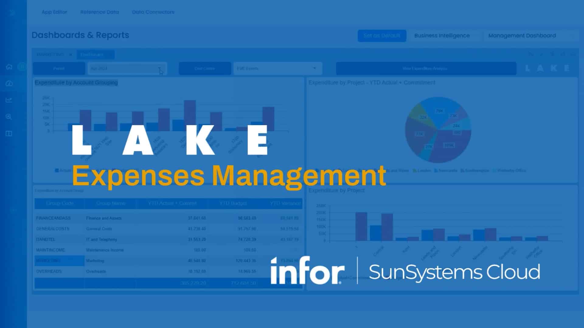 LAKE Expenses Management for SunSystems Video