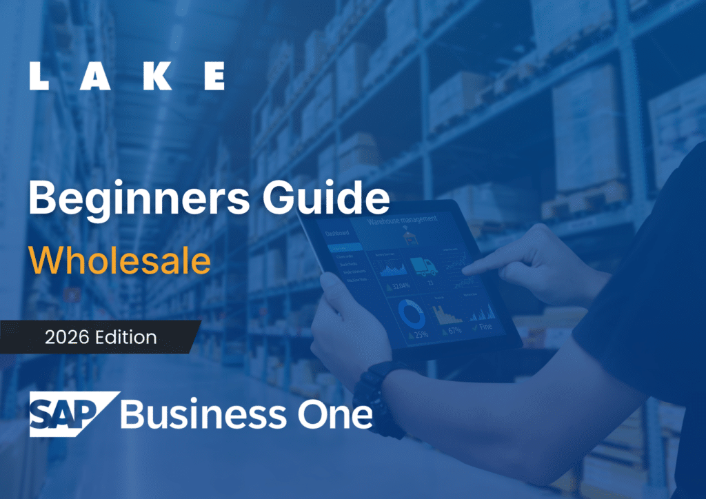 2026 Wholesale beginners guide sap business one
